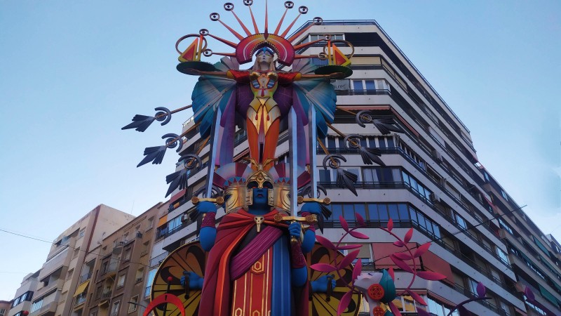 Hoguera Diputacion Renfe