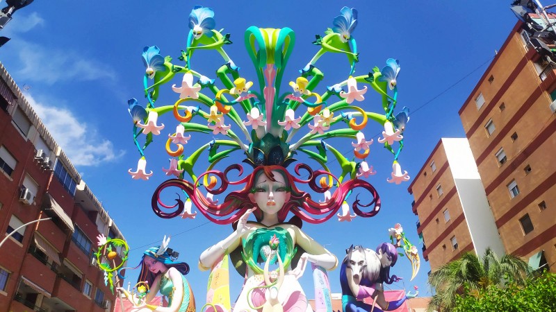 Hoguera Florida Portazgo