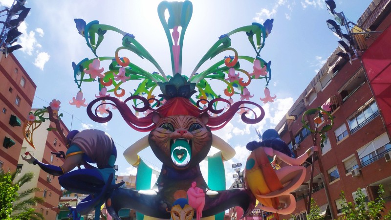 Hoguera Florida Portazgo