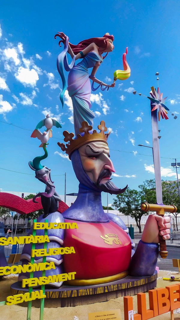 Hoguera Altozano Sur