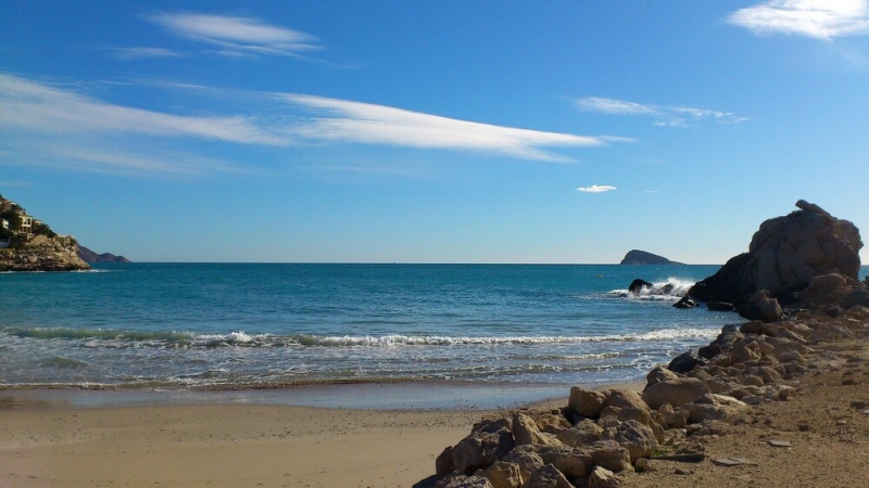 Una Cala recogida y tranquila
