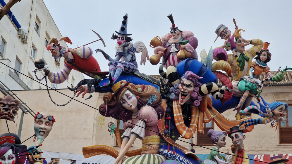 Falla Plaza del Pilar