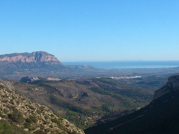 Vistas al mar desde el Castell d Aixa