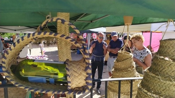 Mercadillo de antiguedades en Jaln